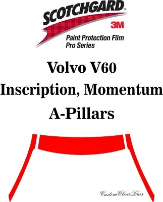 3M Scotchgard Paint Protection Film Pro Series 2019 2020 2021 Volvo V60 - Image 1 of 3