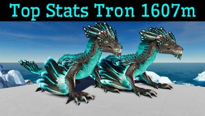 🔥ARK Survival Ascended PvE Top estadística Tron Rock Drake 1607 m impreso PC/XBOX/PS5 - Imagen 1 de 15