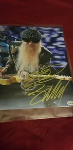 Billy Gibbons "ZZ Top" original handsigniertes 8x10 handsigniertes Foto mit COA - Bild 1 von 7