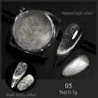 Moon Cat Magnetic Powder Sparkling Dust Nail Art Chrome Pigment Changing Nail