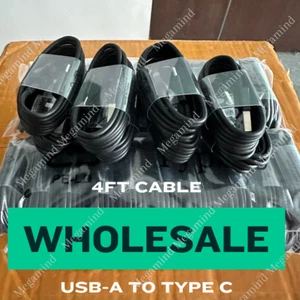 100X Bulk Lot Type C Charger Cable USB C Fast Charging Cord For Samsung Android - Picture 1 of 11