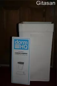 Wholesale Lot 6 Canvas Hamper Laundry Storage Resale Sale $149 Retail New Dorm - Foto 1 di 5