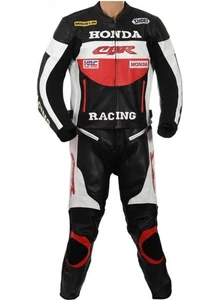 Traje de carreras de motocicletas Honda CBR cuero de vaca motocicletas traje de montar para hombre - Imagen 1 de 5