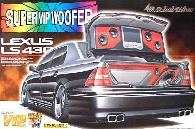 1/24 Super VIP Car SP12 Lexus LS460 Admiration woofer specification Zetsu editio - Image 1 of 1