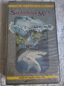 Of Sharks And Men - VHS Tape - United Home Video - Rare - Clamshell Case - Picture 1 of 3
