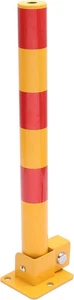 BOLARDO BLOQUEO PLAZA APARCAMIENTO KATSU, ALTA VISIBILIDAD AMARILLO Y ROJO BLOQUEABLE - Imagen 1 de 8
