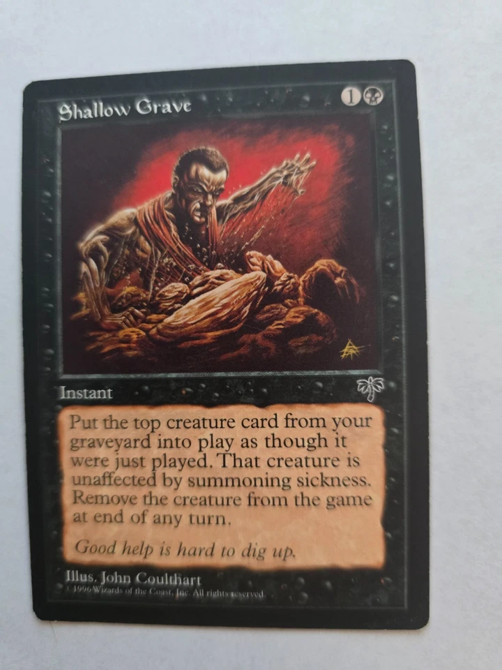 MTG Shallow Grave x1 Mirage NM, Magic the Gathering - Image 1 of 1