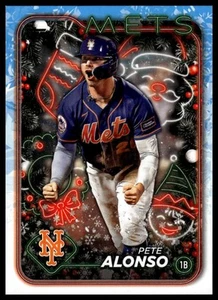 2024 Topps Holiday #H66 Pete Alonso - Picture 1 of 2