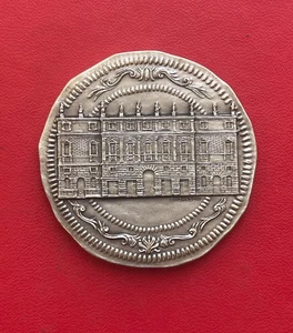 Schöne Medaille Silberplatte mit Box, Handelskammer Vicenza - Bild 1 von 6