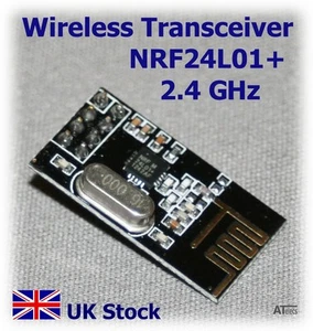 2,4 GHz NRF24L01 + Antenne drahtloser Transceiver Arduino Raspberry Pi - UK Lagerbestand - Bild 1 von 2