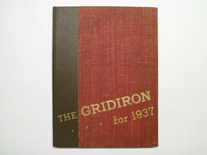 St. Lawrence University Yearbook Gridiron 1937 With Kirk Douglas Isadore Demsky - Picture 1 of 12