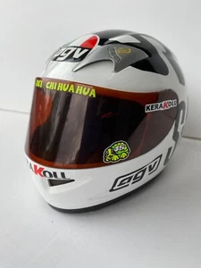 Minichamps 1/2 Scale MotoGP Valentino Rossi AGV Helmet Philip Island 2004 - Picture 1 of 8
