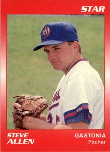 1989 Star #133 Steve Allen Gastonia Rangers
