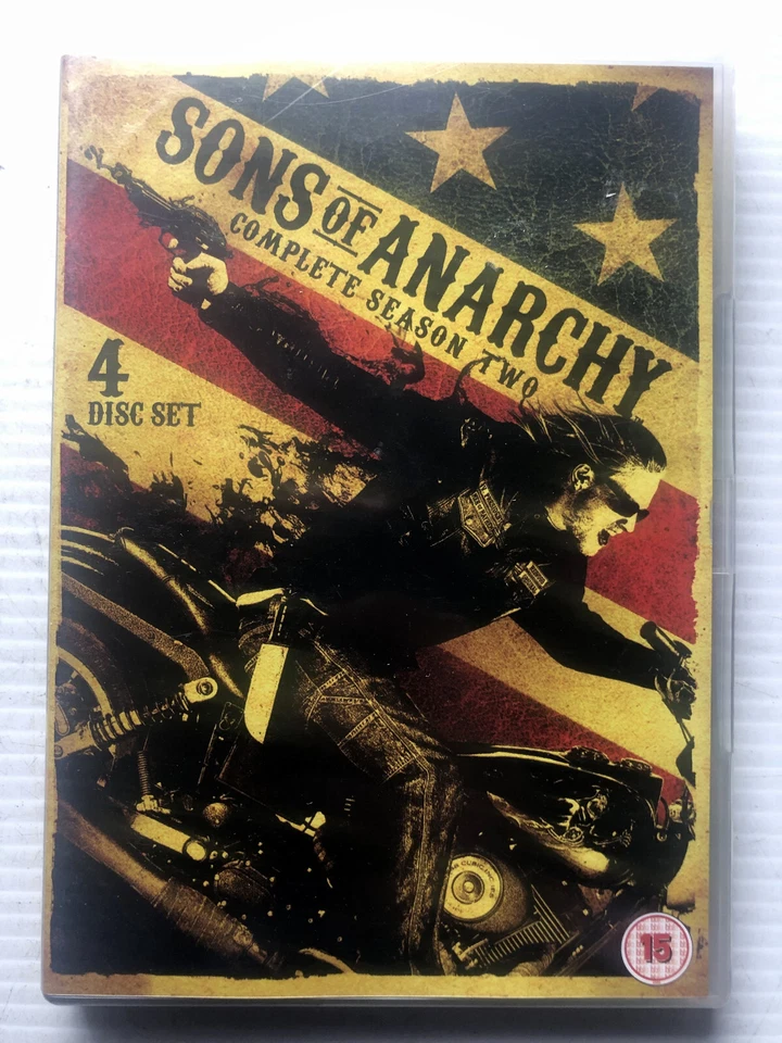 Sons Of Anarchy - Complete Season Two / 4 Disc Set (DVD, 2010) PAL Region 2 VGC - Image 1 of 1