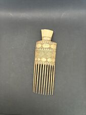 Antique. African Wooden Hand Carved Hair Comb