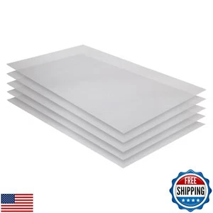 Resilia Industrial Shelf Liner Set for Wire Shelving – 5 Pack, 24” x 47” Heav - Picture 1 of 5
