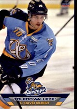 2011-12 Toledo Walleye Choice #4 David Gilbert Chateauguay Quebec Canada Card