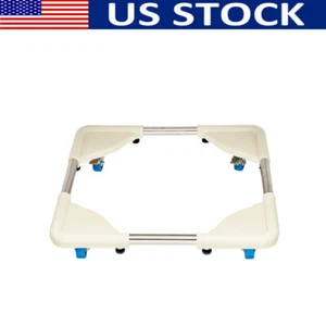 Adjustable Dolly W/ Locking Caster Wheels Telescoping Base for Washing Machines - Picture 1 of 11