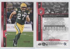 2021 Upper Deck CFL Red /165 Tanner Green #161