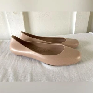 Zapatos planos de ballet Okabashi goma topo talla 8 - Imagen 1 de 7