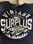 Vintage Surplus Goods Crew Neck T-Shirt, Size L