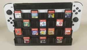 Soporte para cartucho de juego Nintendo Switch impreso en 3D - Soporta 7-28 carros de juego - Imagen 1 de 20