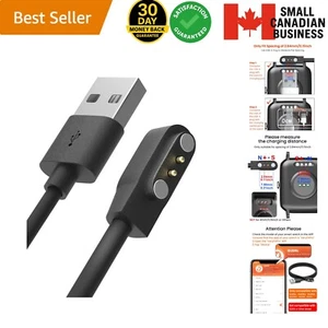 Smart Watch Charger USB Magnetic Cord for Umidigi Yamay Fitpolo Wyze Willful - Photo 1 sur 12