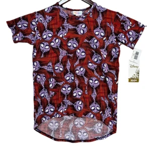 New! LULAROE Gracie Nightmare Before Christmas Disney Kids 8 HiLow Tunic Top - Picture 1 of 10