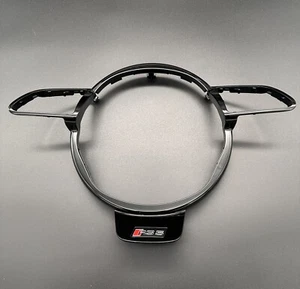 Original Blende für Lenkrad Audi RS Sline A1 A3 A4 A5 A6 A7 Q3 Q5 8U0419689C - Picture 1 of 1