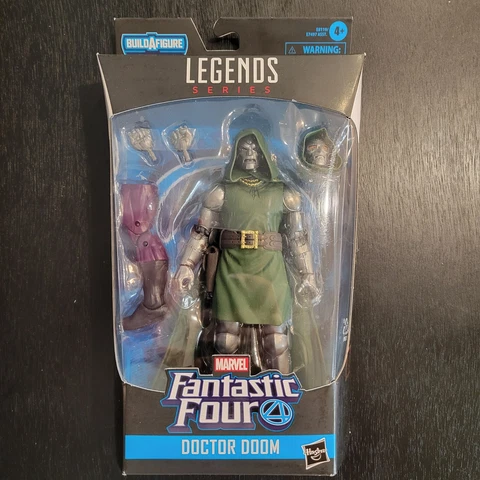 Hasbro Marvel Legends Fantastic Four - 6" Dr Doom - Super Skrull BAF New/Sealed Cover