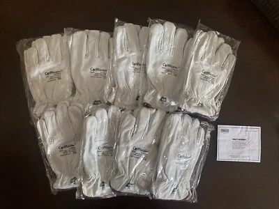 9 PARES GUANTES DE TRABAJO MAGID CUTMASTER 1255KV4 FORRADOS DE KEVLAR CUERO CORTE ANSI LV 4 Foto 1 de 4