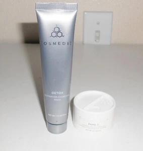 Cosmedix Lot - Detox Activated Charcoal Mask & Pure C Vitamin C Mixing Crystals - Picture 1 of 1