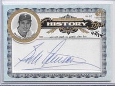 2006 Upper Deck SP Legendary Cut Signature Autograph #PHC-BA Bob Allison #43/94