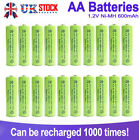 4-20x AA Batteries for Outdoor Solar Garden Lamp  Rechargeable NiMH Battery 1.2V