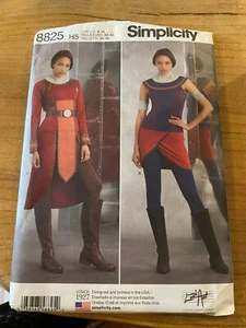 Nuevo SIMPLICITY Misses DISFRACES DE GUERRERO TEJIDO Patrón de costura EE. UU. 6 - 14 8825 - Imagen 1 de 2