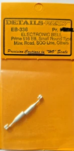 Detalle de piezas escala HO detalles West EB-336 Electronic Bell Prime 516 EB, pequeño - Imagen 1 de 1