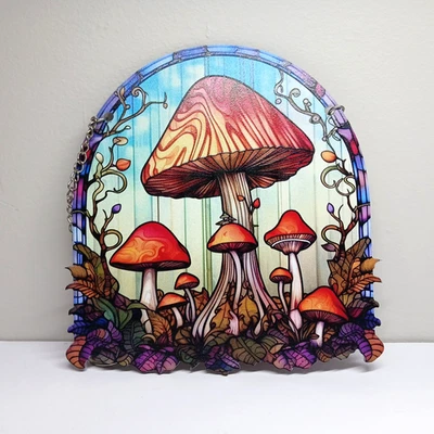 Atrapasol acrílico colorido setas - decoración colgante de ventana de vidrieras de imitación Foto 1 de 4