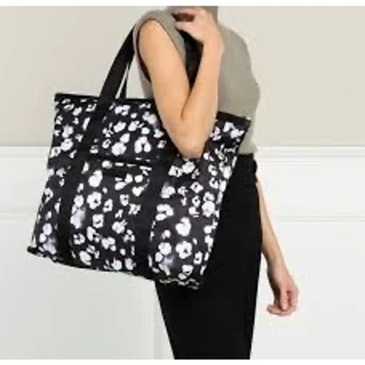 NWT Ted Baker Nocturnal Animal Nylon Shirla Tote Black White  - Image 1 of 4