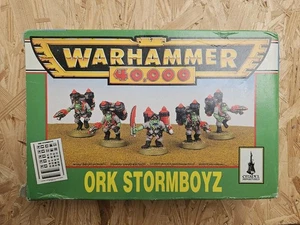 Warhammer 40k Ork Stormboyz 2nd Edition Metal Boxed INCOMPLETE - Picture 1 of 7