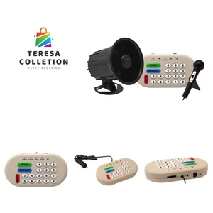 Musical Car Horn with 46 Sounds Siren, Alarm, Funny Tunes, Animal Electronic ... - Foto 1 di 10