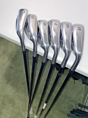 Mizuno JPX 825 Iron Set 6pcs 5,6,7,8,9,PW Flex R Fujikura Orochi 65g Shaft - Image 1 of 4