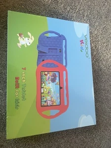 Veidoo Kids 7-inch Tablet x2 With silcone case red & blue  bundle - Picture 1 of 2