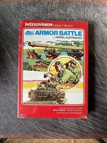 1979 Intellivision ARMOR BATTLE early FCTVVO version New Sealed in box FREE SHIP