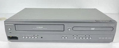 Magnavox MWD2205 DVD VCR Combo Reproductor VHS Grabadora Piezas o Reparación LEER Foto 1 de 4