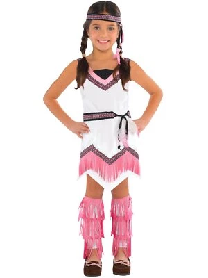 Native American Spirit Indian Suit Yourself Fancy Dress Halloween Child Costume - Image 1 of 2