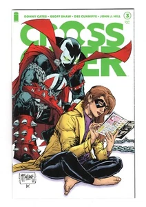 CROSSOVER 3 (NM+ 9.6) TODD McFARLANE COVER ART / SECRET SHADOW HAWK COVER * - Picture 1 of 2