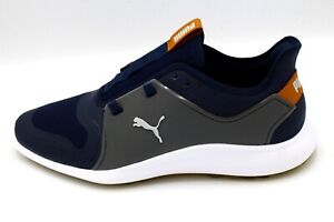 New Men's Golf Shoe Puma IGNITE FASTEN8 10.5 Navy/Silver/Quiet Shade MSRP $120