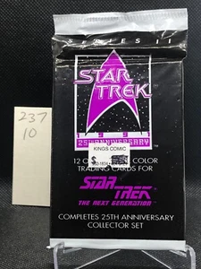 Star Trek Next Generation 25th Ann Series II Trading Cards Sealed PACK (1) 1991 - Picture 1 of 2