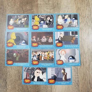 Family Guy Blue Harvest Cards 11 Total 2007 - Picture 1 of 10