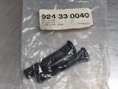 Perno de rueda Porsche 72 mm, trasero - 911, 928, 930, 944 - 901 331 671 01 (Juego de 2) Foto 1 de 4